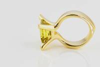 Ring Gold Beryll